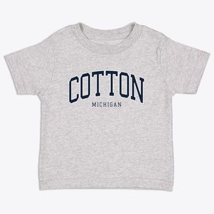 Cotton Michigan Traditional Toddler T-Shirt