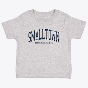 Smalltown Massachusetts Traditional Toddler T-Shirt
