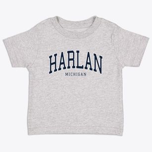 Harlan Michigan Traditional Toddler T-Shirt