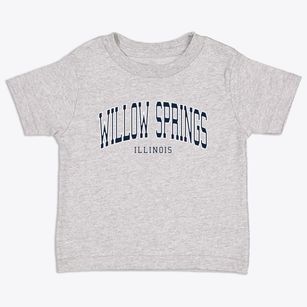 Willow Springs Illinois Traditional Toddler T-Shirt