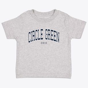Circle Green Ohio Traditional Toddler T-Shirt