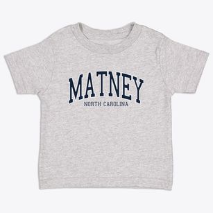 Matney North Carolina Traditional Toddler T-Shirt