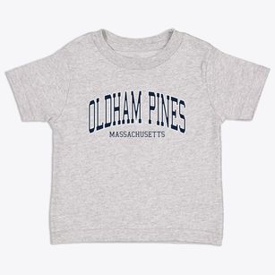 Oldham Pines Massachusetts Traditional Toddler T-Shirt