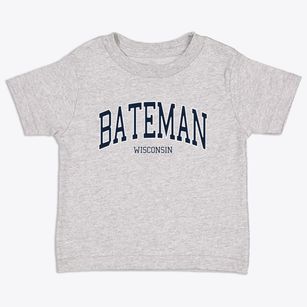 Bateman Wisconsin Traditional Toddler T-Shirt