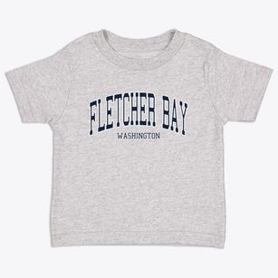 Fletcher Bay Washington Traditional Toddler T-Shirt