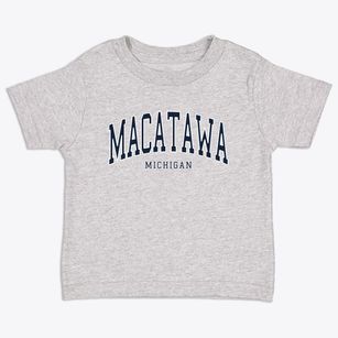 Macatawa Michigan Traditional Toddler T-Shirt