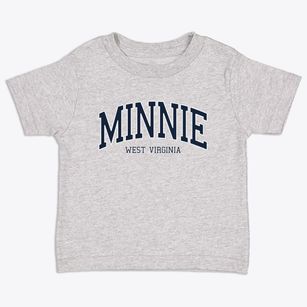 Minnie West Virginia Traditional Toddler T-Shirt