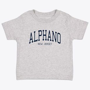 Alphano New Jersey Traditional Toddler T-Shirt