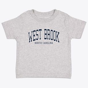 West Brook North Carolina Traditional Toddler T-Shirt