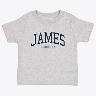 James Nebraska Traditional Toddler T-Shirt