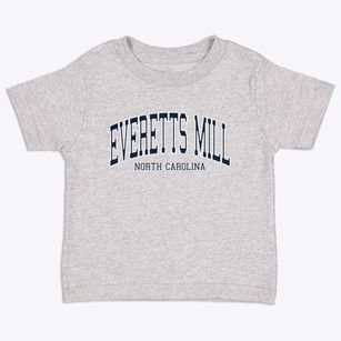Everetts Mill North Carolina Traditional Toddler T-Shirt