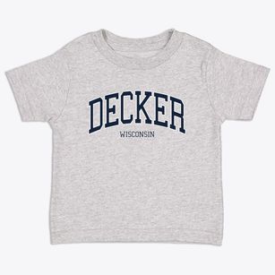 Decker Wisconsin Traditional Toddler T-Shirt