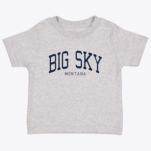 Big Sky Montana Traditional Toddler T-Shirt