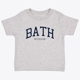 Bath Michigan Traditional Toddler T-Shirt