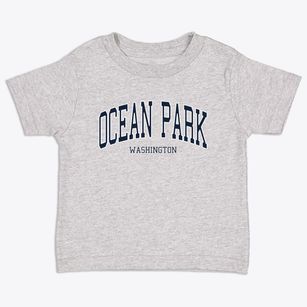 Ocean Park Washington Traditional Toddler T-Shirt
