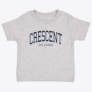 Crescent Oklahoma Traditional Toddler T-Shirt