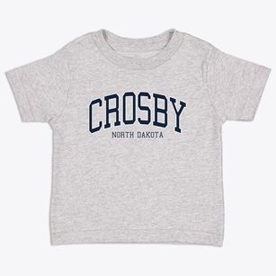 Crosby North Dakota Traditional Toddler T-Shirt