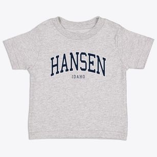 Hansen Idaho Traditional Toddler T-Shirt