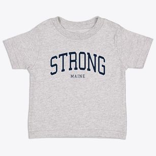 Strong Maine Traditional Toddler T-Shirt