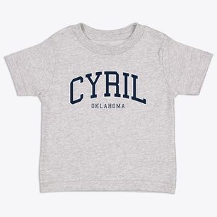 Cyril Oklahoma Traditional Toddler T-Shirt