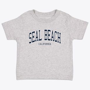 Seal Beach California Traditional Toddler T-Shirt
