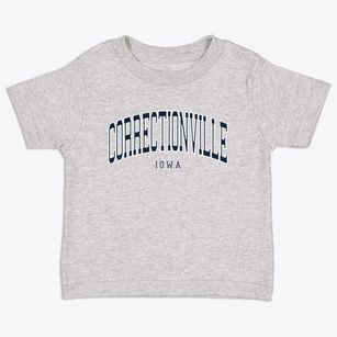 Correctionville Iowa Traditional Toddler T-Shirt