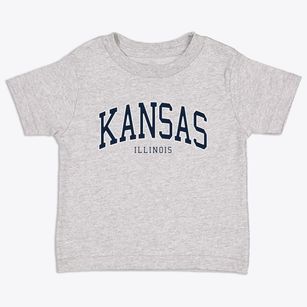 Kansas Illinois Traditional Toddler T-Shirt