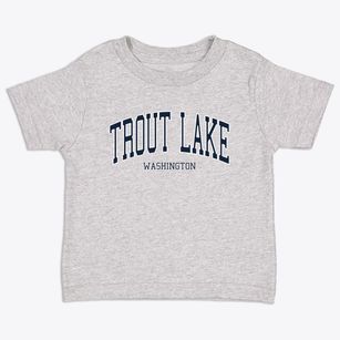 Trout Lake Washington Traditional Toddler T-Shirt