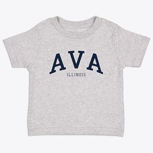 Ava Illinois Traditional Toddler T-Shirt