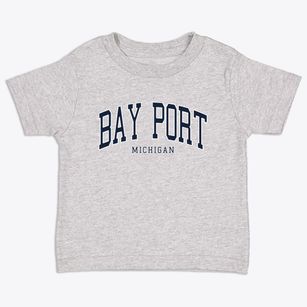 Bay Port Michigan Traditional Toddler T-Shirt