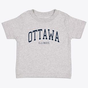 Ottawa Illinois Traditional Toddler T-Shirt