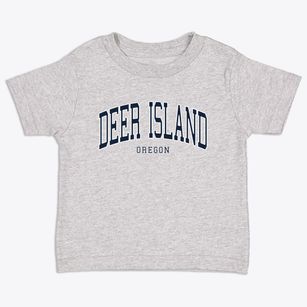 Deer Island Oregon Traditional Toddler T-Shirt