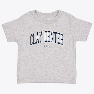 Clay Center Ohio Traditional Toddler T-Shirt