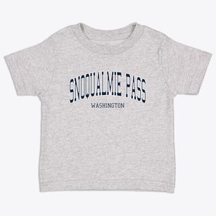 Snoqualmie Pass Washington Traditional Toddler T-Shirt