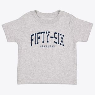 Fifty-six Arkansas Traditional Toddler T-Shirt