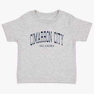 Cimarron City Oklahoma Traditional Toddler T-Shirt