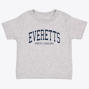 Everetts North Carolina Traditional Toddler T-Shirt
