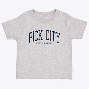 Pick City North Dakota Traditional Toddler T-Shirt