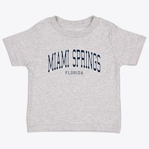 Miami Springs Florida Traditional Toddler T-Shirt