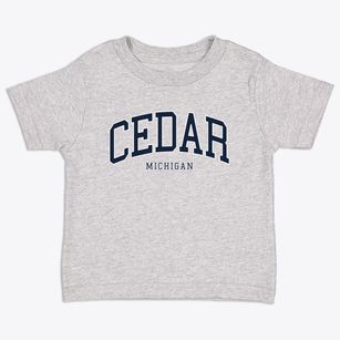 Cedar Michigan Traditional Toddler T-Shirt
