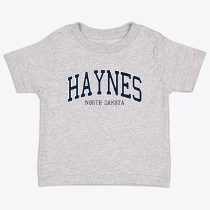 Haynes North Dakota Traditional Toddler T-Shirt