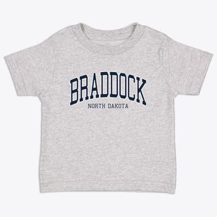 Braddock North Dakota Traditional Toddler T-Shirt