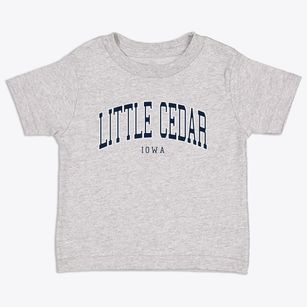 Little Cedar Iowa Traditional Toddler T-Shirt