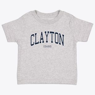 Clayton Idaho Traditional Toddler T-Shirt