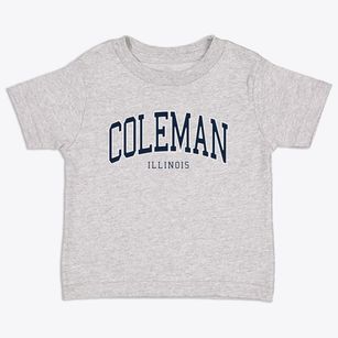 Coleman Illinois Traditional Toddler T-Shirt