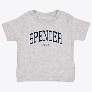 Spencer Iowa Traditional Toddler T-Shirt