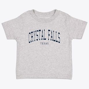 Crystal Falls Texas Traditional Toddler T-Shirt