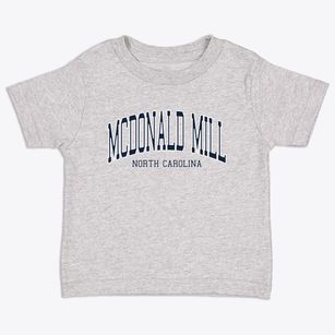 Mcdonald Mill North Carolina Traditional Toddler T-Shirt