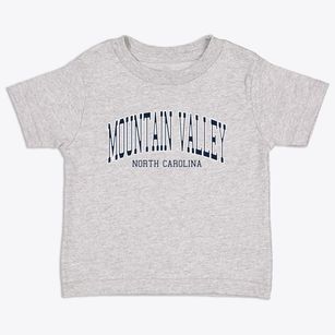 Mountain Valley North Carolina Traditional Toddler T-Shirt