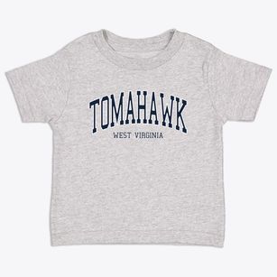 Tomahawk West Virginia Traditional Toddler T-Shirt